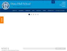 Tablet Screenshot of danahall.org