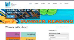 Desktop Screenshot of library.danahall.org